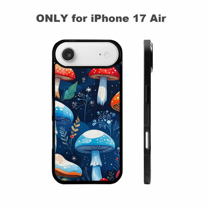iPhone 17 Air Case — Vivid Winter Mushroom Seamless Cartoon Cute, Customized Protective Case
