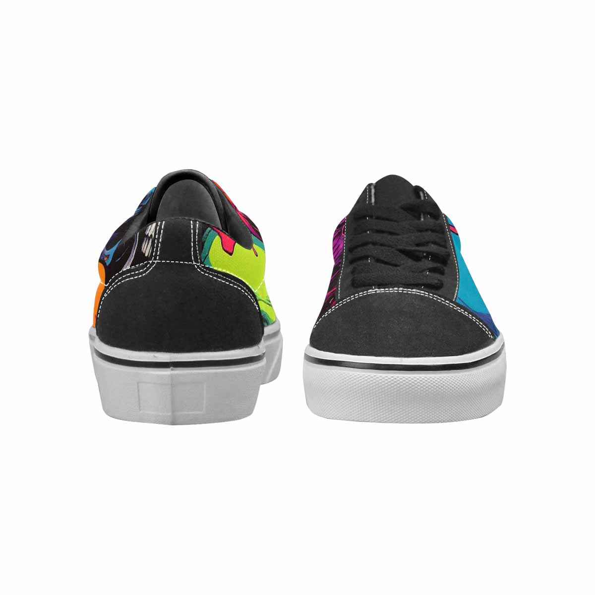 WOMEN'S Vibrant Camo 1000 S Lace-Up Canvas Neon Fantasy Shoes