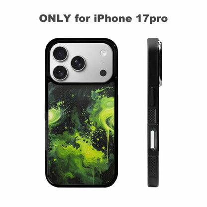 iPhone 17 Pro Case — Seamless Repeating Pattern Of Overlapping Galaxy, Customized Protective Case