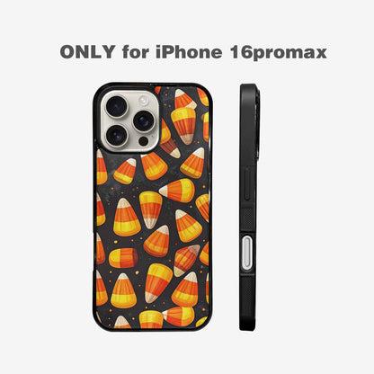 iPhone 16 Pro Max Case — Halloween Candy Corn Custom, Original Design Phone Case