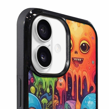 iPhone 17 Case — Aliens Tie Dyemelting Aliens Tie Dye, Custom Designed Case Cover
