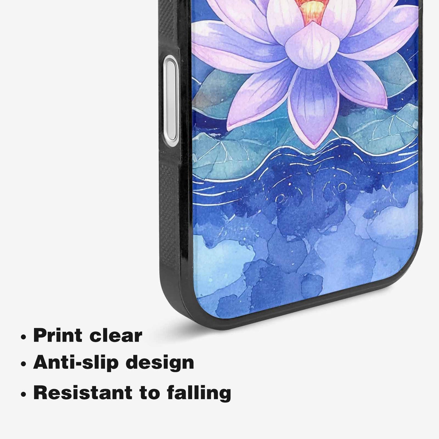 iPhone 16 Case — Water Lilies Impressionist, Personalized Phone Case