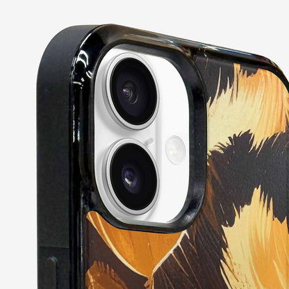 iPhone 16 Plus Case — Leopard Soft Airbrush Gradient, Custom Phone Case