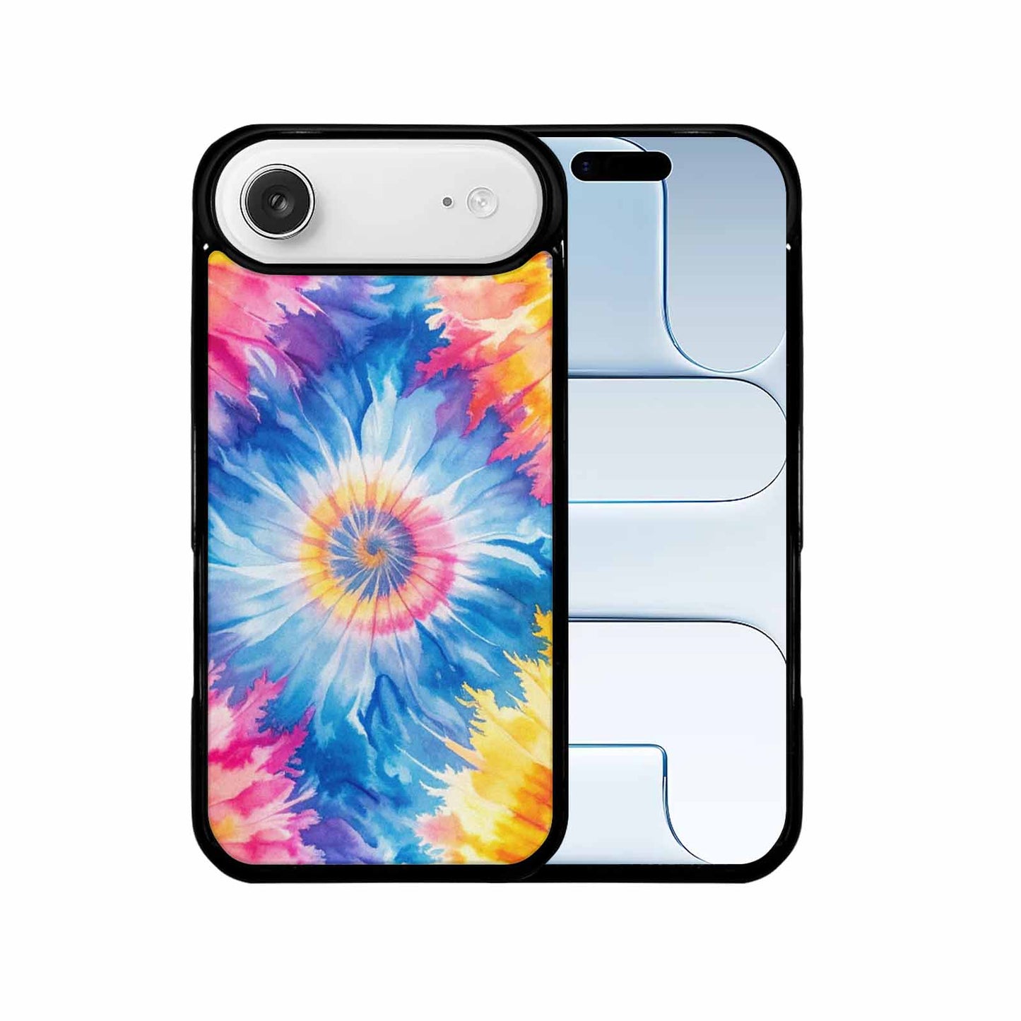 iPhone 17 Air Case — Small Tie Dye Swirl Pattern Tie, Customized Protective Case