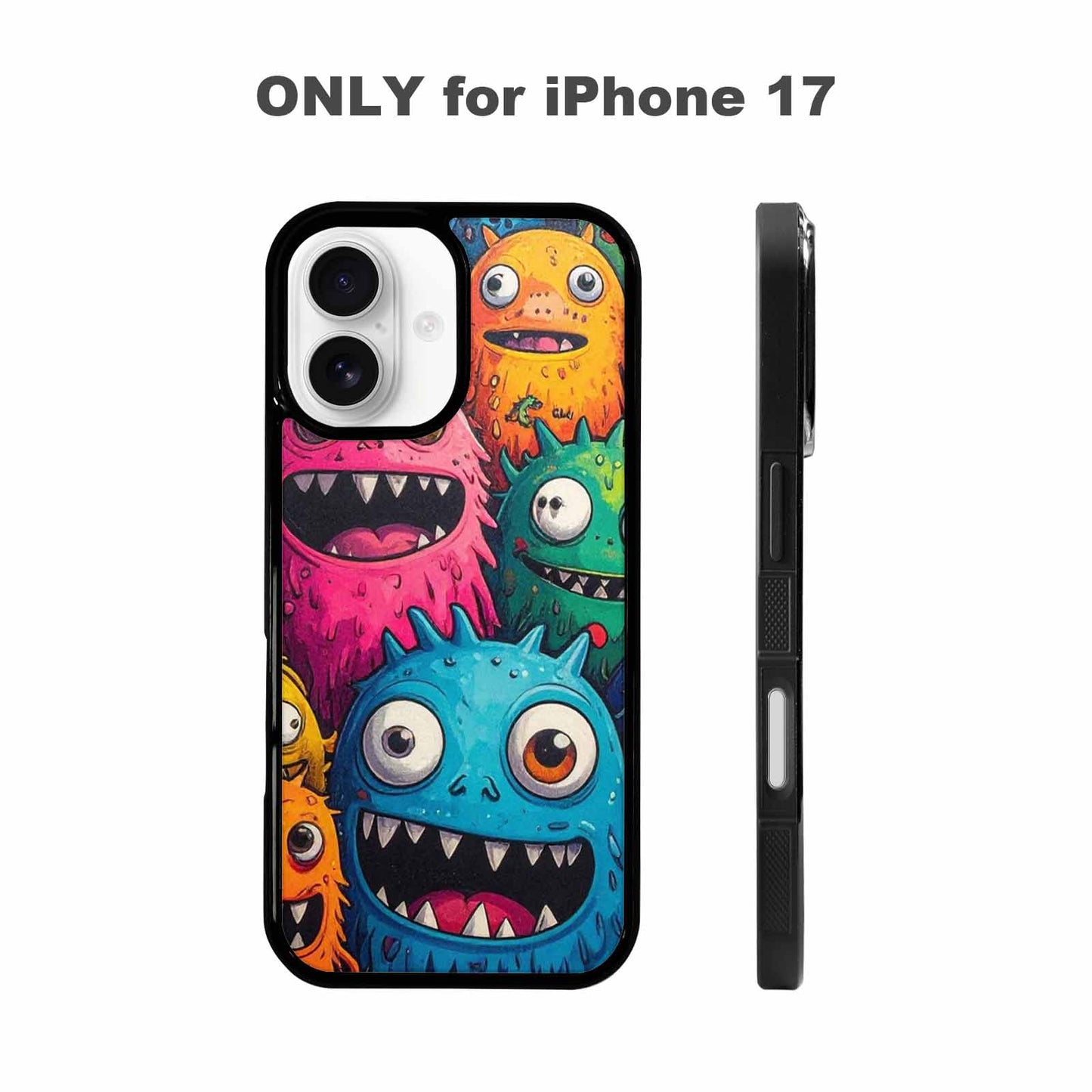 iPhone 17 Case — Monsters (general) Cartoon Monst Of4 Cartoon, Custom Made Phone Cover