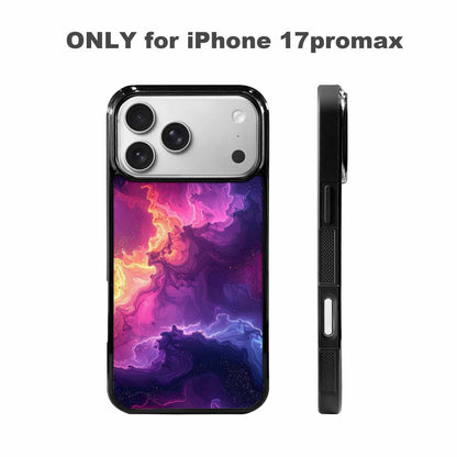iPhone 17 Pro Max Case — Galaxy Nebula Art Seamless Galaxy Space, Custom Made Phone Cover