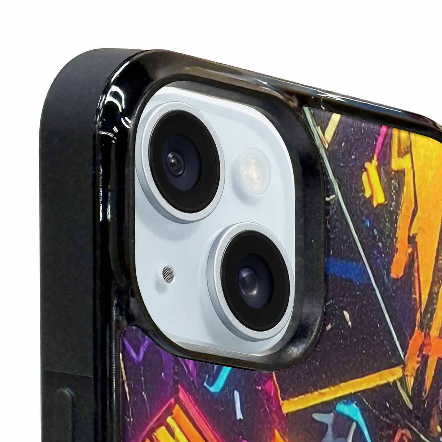 iPhone 15 Plus Case — 80s Retro Motif 80s Retro Motifs, Personalized Phone Case