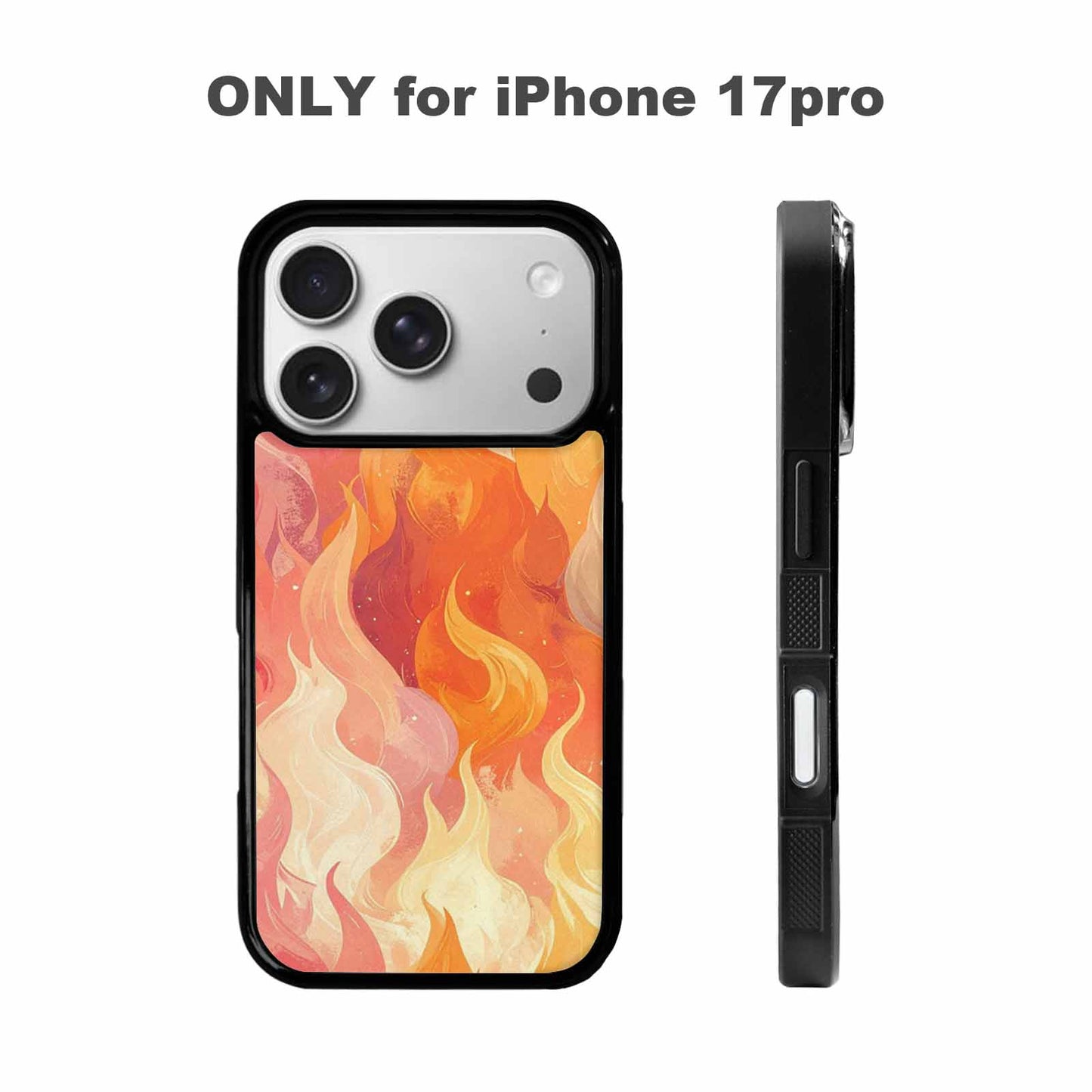 iPhone 17 Pro Case — Retro Easter Flame Retro Vintage, Unique Phone Case Design