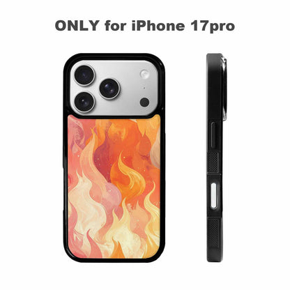 iPhone 17 Pro Case — Retro Easter Flame Retro Vintage, Unique Phone Case Design