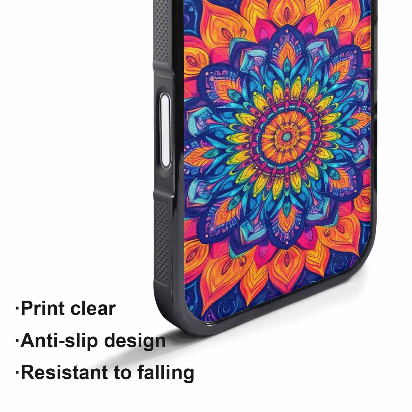 iPhone 17 Pro Max Case — Tie Dye Mandala Art Tie Dye, Custom Art Phone Cover