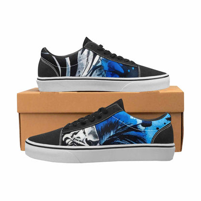 WOMEN'S Animal Print Lace-Up Canvas Y2K Custom Shoes