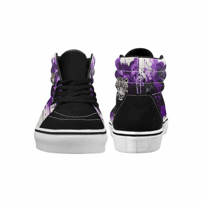 MEN'S Animal Print High Top Canvas Y2K Custom Shoes