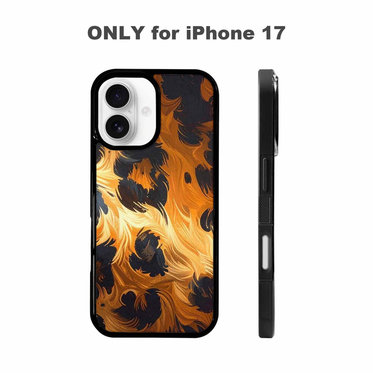 iPhone 17 Case — Seamless Tileable Pattern Of Animal Print, Custom Phone Case