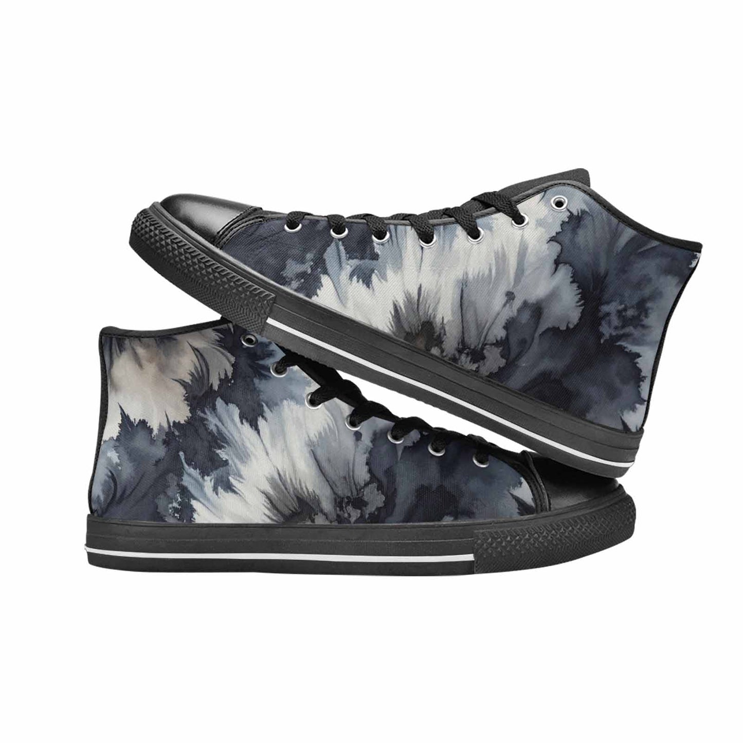 WOMEN'S Tie Dye - High Top Canvas Aesthetic Sneakers