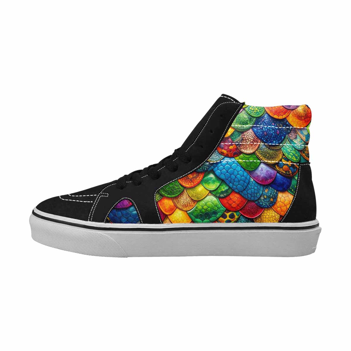 MEN'S Reptile Scale High Top Canvas Dreamcore Shoes