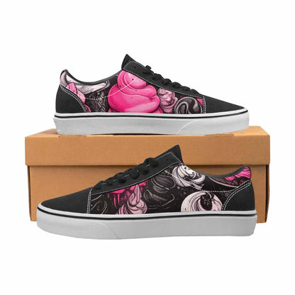 WOMEN'S Ice Cream Motif Lace-Up Canvas Dreamlike Shoes