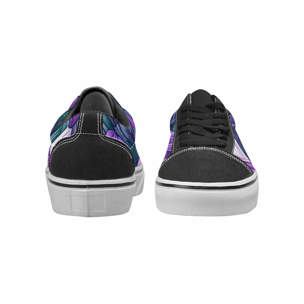 WOMEN'S Genderqueer Flag Color Canvas Lace-Up Dark Academia Sneakers