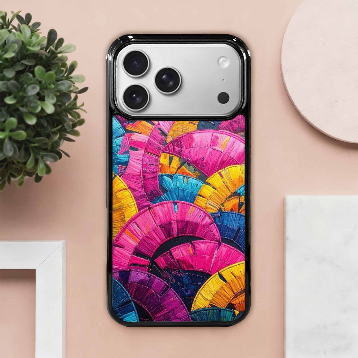 iPhone 17 Pro Max Case — Vivid Camo Pansexual Camo, Original Design Phone Case