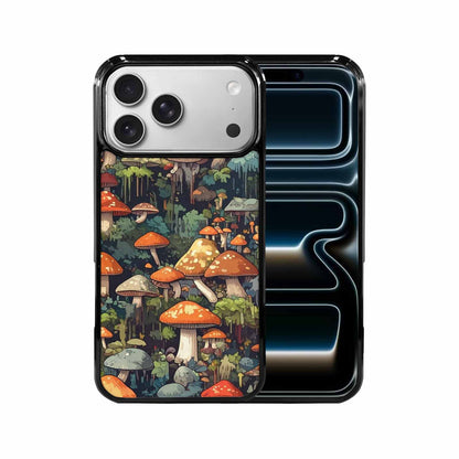 iPhone 17 Pro Max Case — Mushrooms Camomushrooms Patter Ojg Camo, Original Design Phone Case