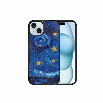 iPhone 15 Plus Case — Starry Night Galaxy Custom, Custom Art Phone Cover