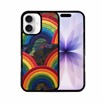 iPhone 17 Case — Vivid Camo Rainbow Camo, Personalized Phone Case
