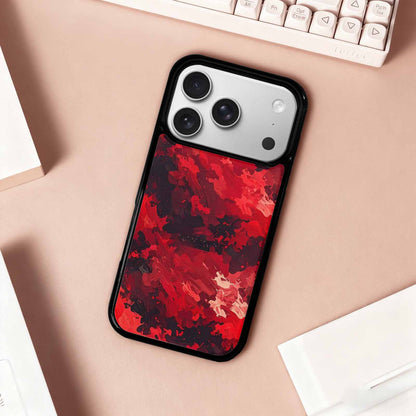 iPhone 17 Pro Case — Small Military Camouflage Blotch Pattern Camo, Custom Art Phone Cover