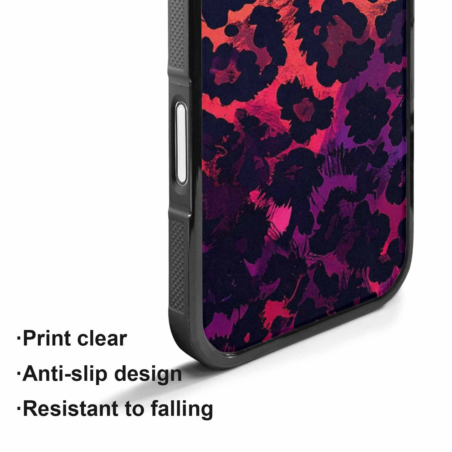 iPhone 17 Case — Leopard Print Dark Seamless Animal Print, Custom Designed Case Cover