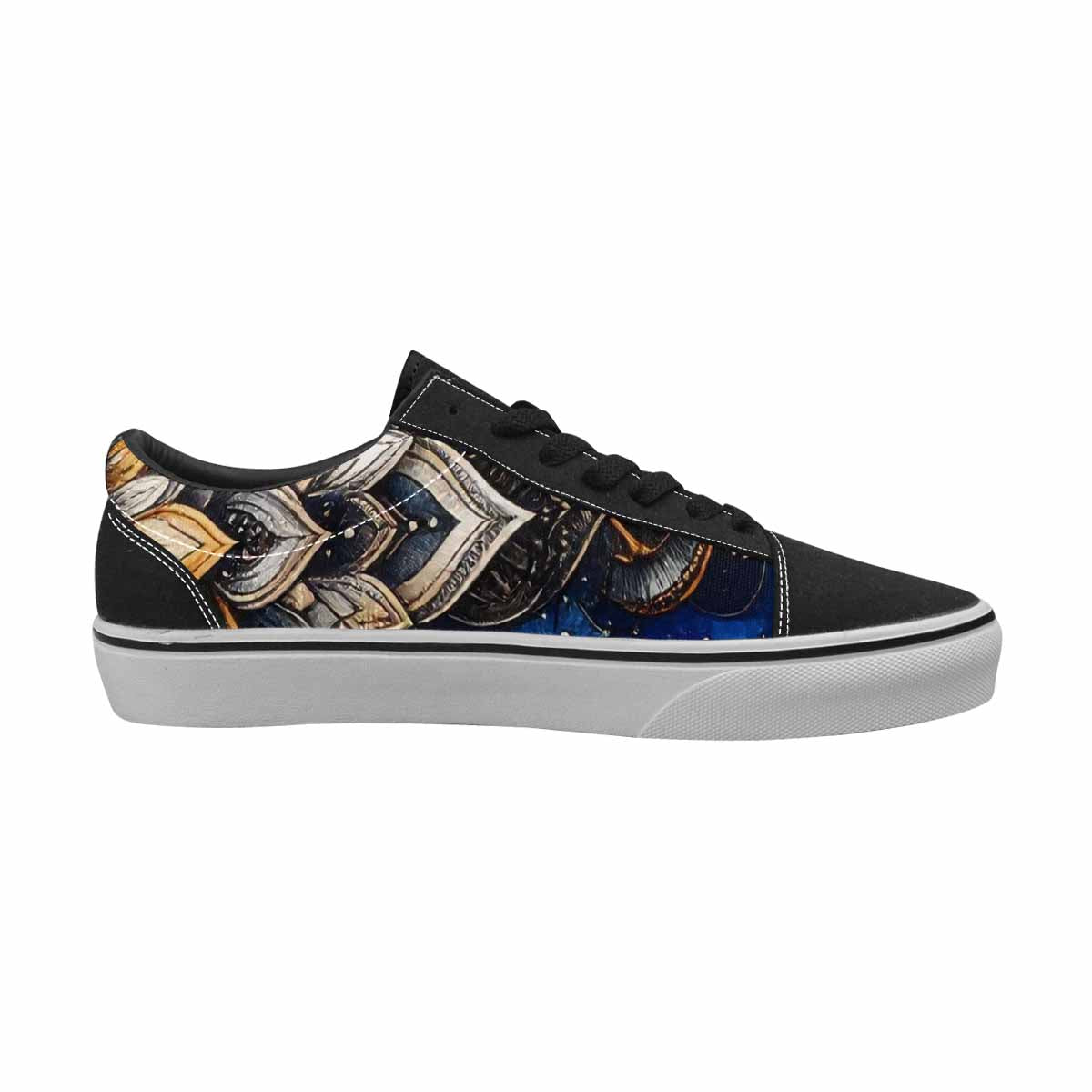 WOMEN'S Mandala Medallion Lace-Up Canvas Dreamcore Custom Shoes
