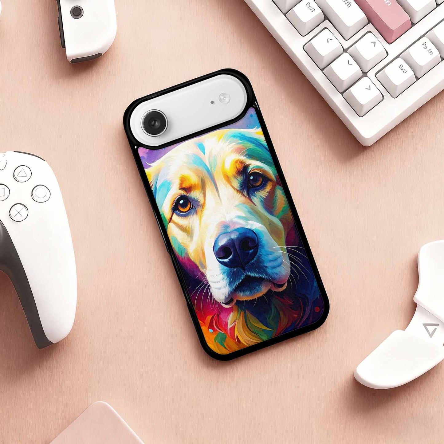 iPhone 17 Air Case — Golden Retriever Watercolor Art Pattern Watercolor, Personalized Phone Case