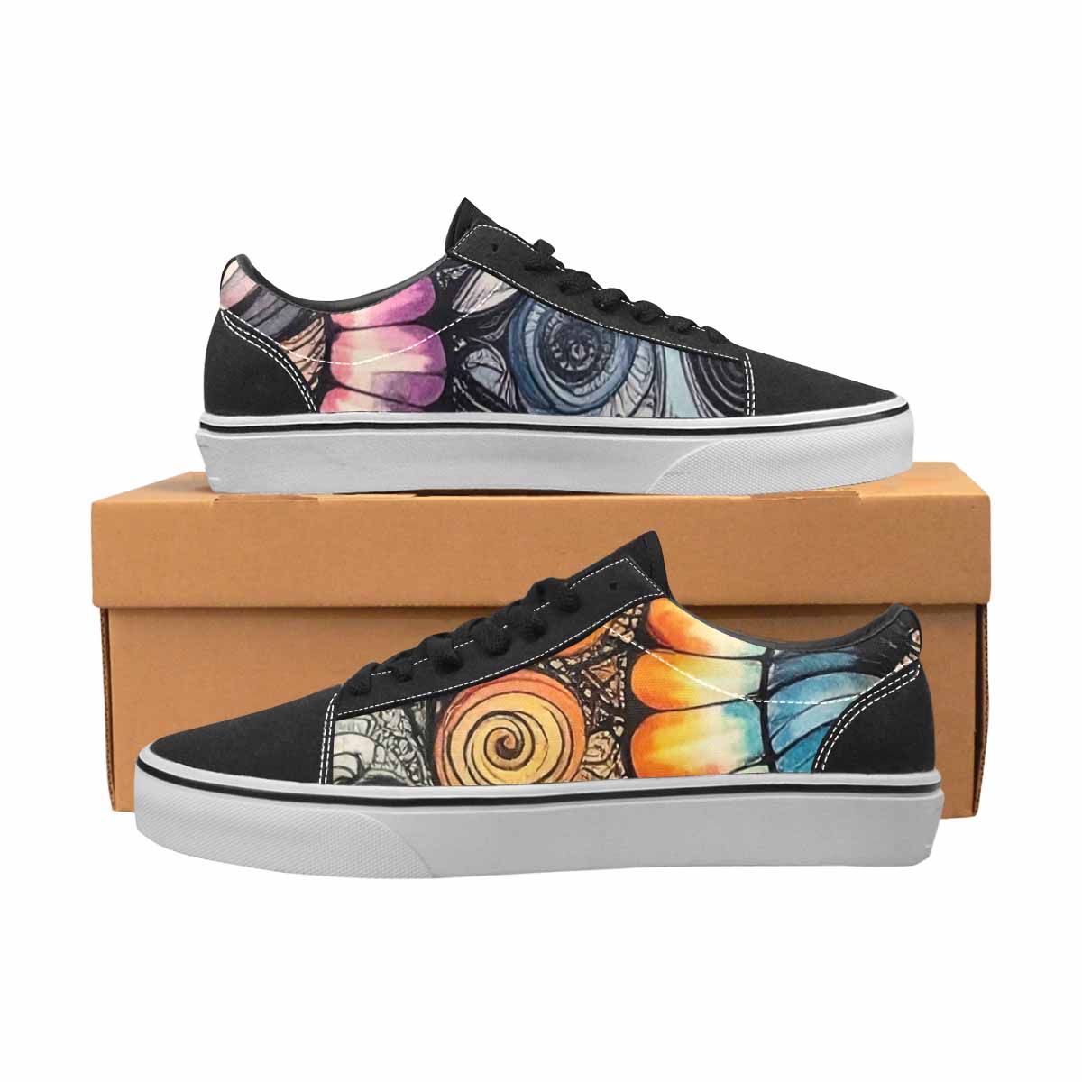 WOMEN'S Tie Lace-Up Canvas Cottagecore Sneakers