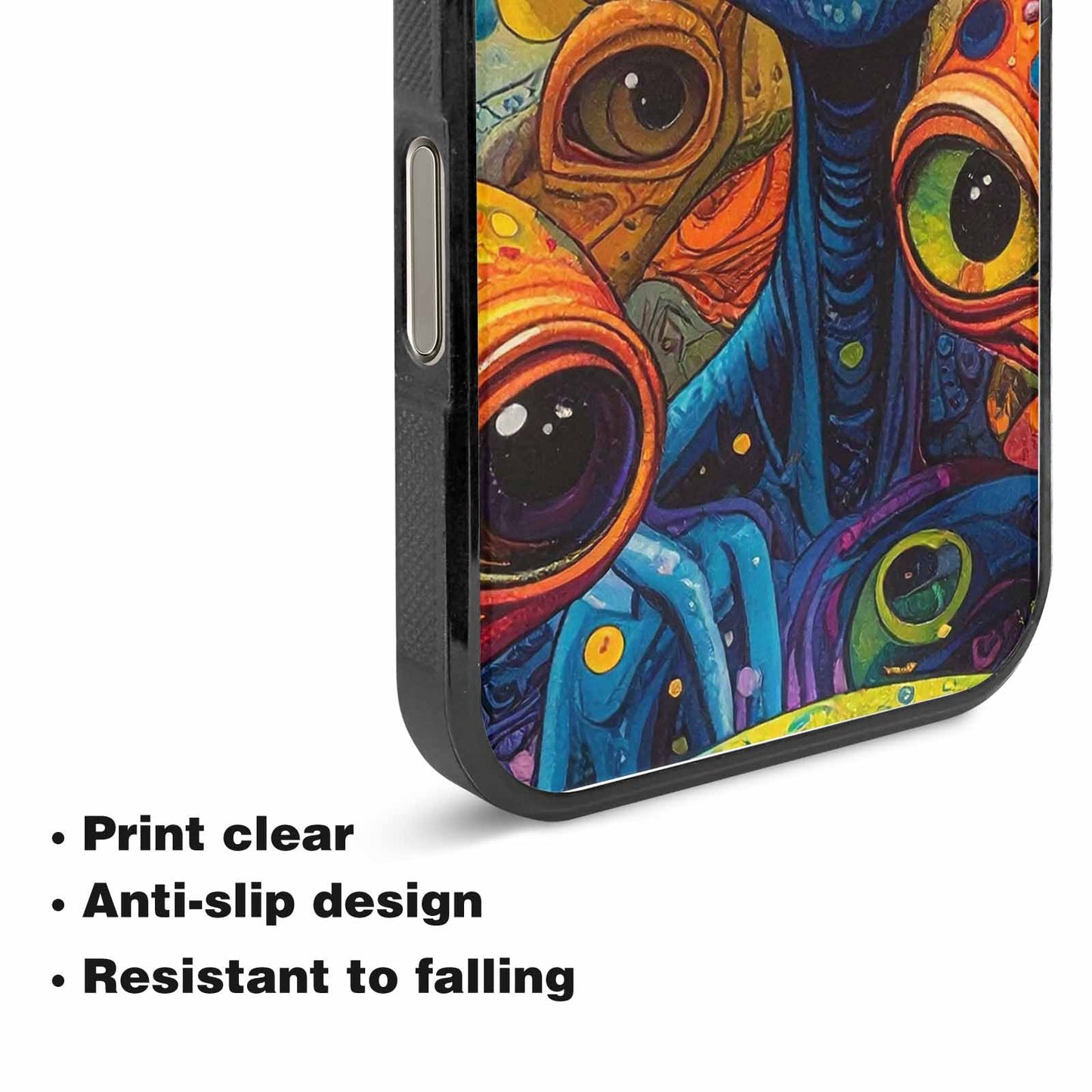 iPhone 15 Pro Max Case — Cartoon Alien Characters, Customized Protective Case