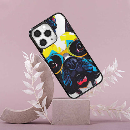 iPhone 15 Pro Max Case — French Bulldog Pop Art Pattern, Custom Designed Case Cover