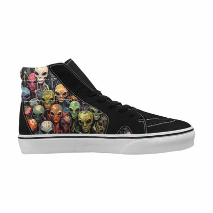 MEN'S Aliens × Camo Aliens High Top Canvas Dreamcore Custom Shoes