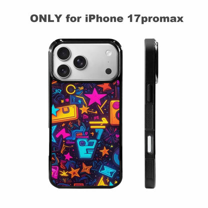 iPhone 17 Pro Max Case — Retro Motif Retro Motifs Retro Vintage, Original Design Phone Case