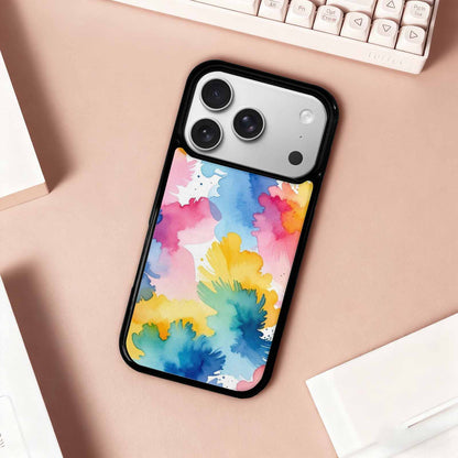 iPhone 17 Pro Case — Trans Strong Watercolor Seamless Pattern Watercolor, Custom Phone Case
