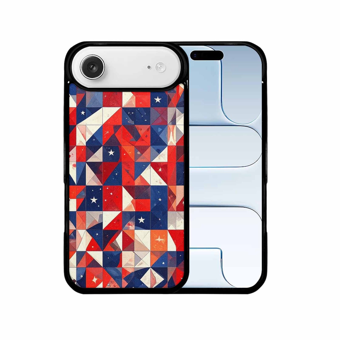 iPhone 17 Air Case — Small American Flag Stars And Galaxy, Custom Phone Case