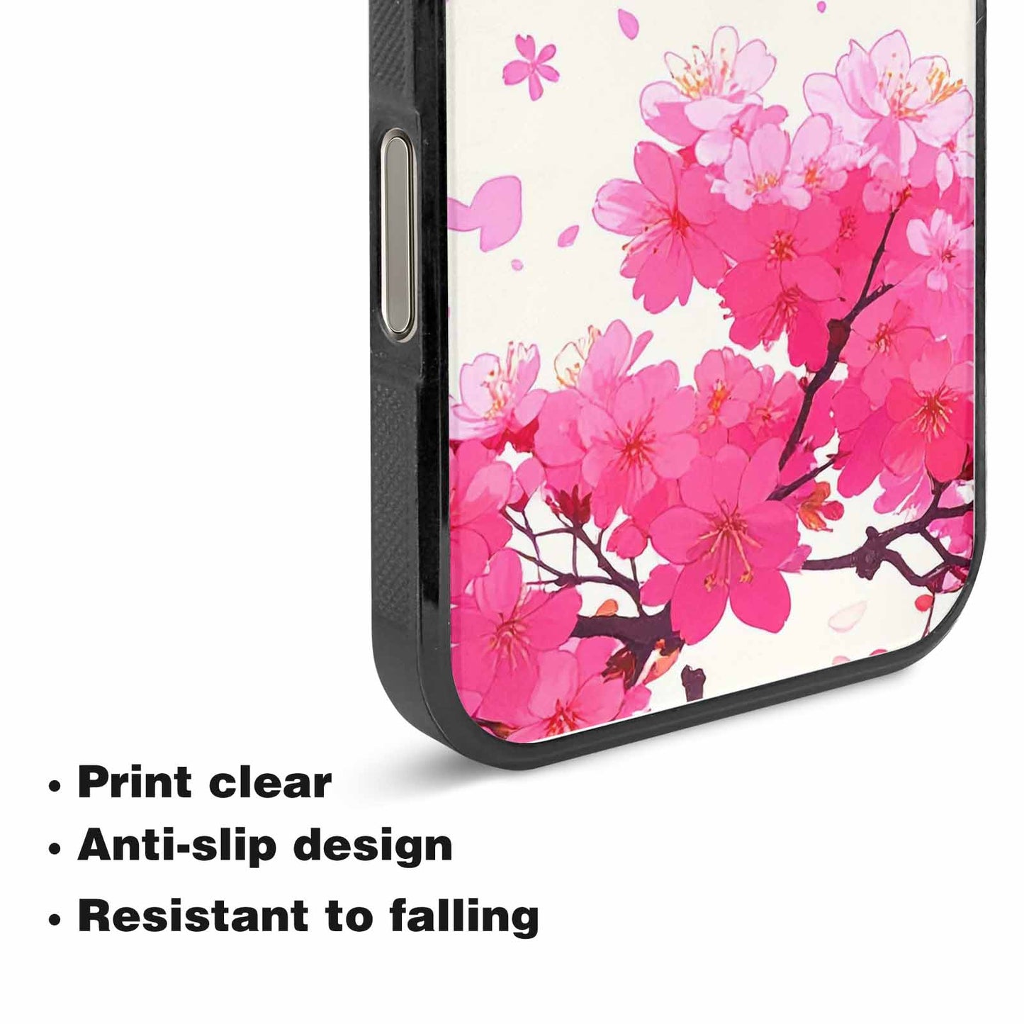 iPhone 15 Pro Max Case — Cherry Blossom Branch Cherry Blo 0t0, Custom Art Phone Cover