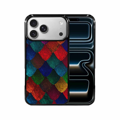 iPhone 17 Pro Max Case — Snake Print Dark Seamless Animal Print, Customized Protective Case