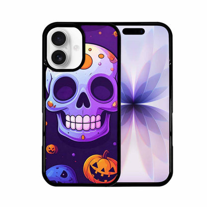 iPhone 17 Case — Halloween Skull Cartoon Art Gothic Skulls, Customized Protective Case