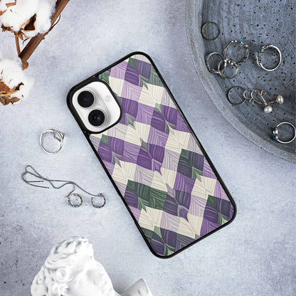 iPhone 16 Plus Case — Genderqueer Flag Color Theme Small Rainbow, Custom Art Phone Cover