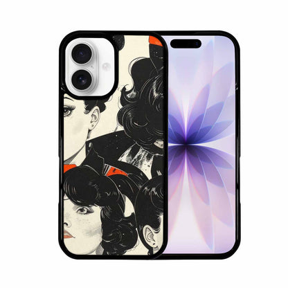 iPhone 17 Case — Seamless Repeating Pattern Of Retro Vintage, Custom Printed Phone Case