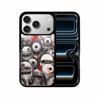 iPhone 17 Pro Case — Multi Eye Monster Black Red Original, Custom Phone Case