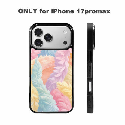 iPhone 17 Pro Max Case — Zebra Pastel Rainbow Animal Print, Custom Print Case Cover