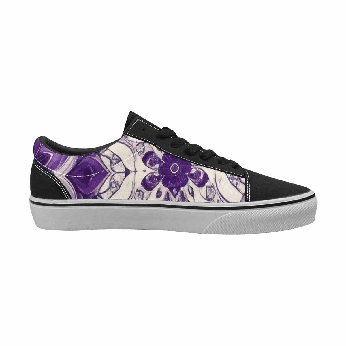 WOMEN'S Mandala Canvas Lace-Up Wallpaper Art Shoes