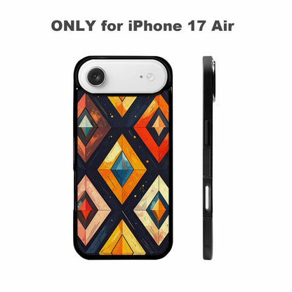 iPhone 17 Air Case — Vintage Summer Diamond Retro Vintage, Customized Protective Case