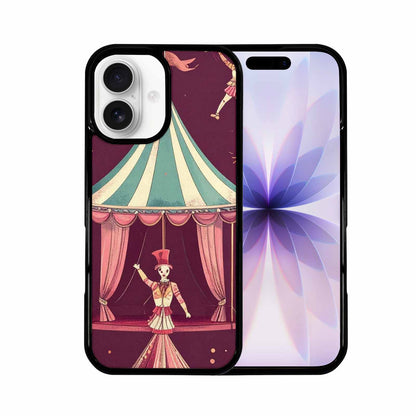 iPhone 17 Case — Vintage Circus Art Pattern Retro Vintage, Personalized Phone Case