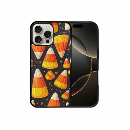 iPhone 16 Pro Max Case — Halloween Candy Corn, Custom Made Phone Cover