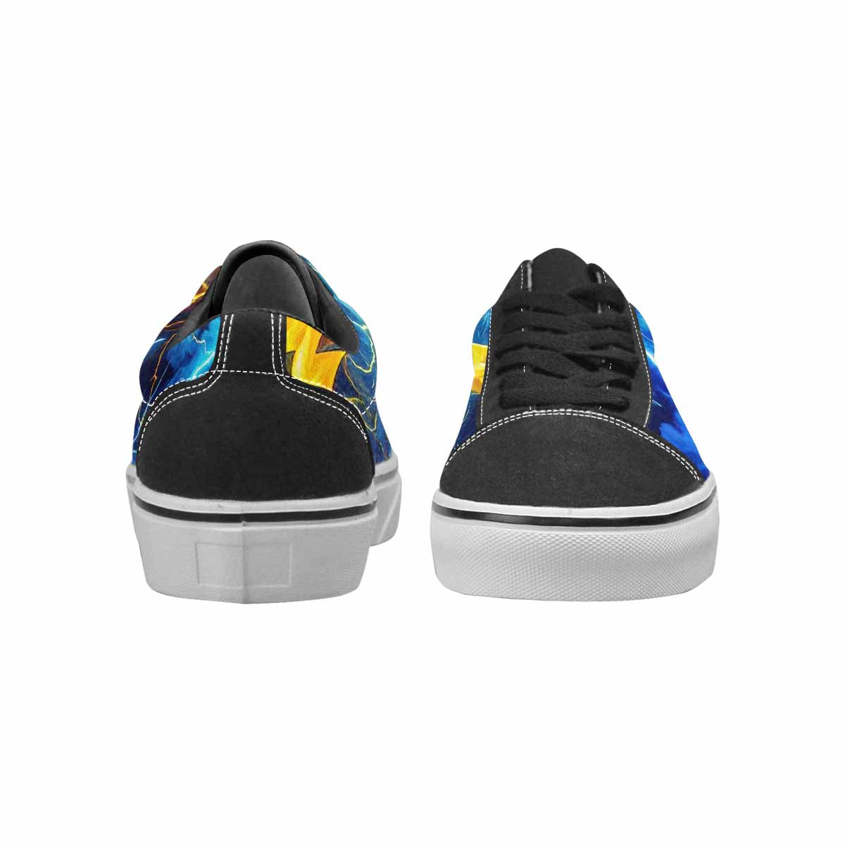 WOMEN'S Lightning Bolt Canvas Lace-Up Cottagecore Shoes