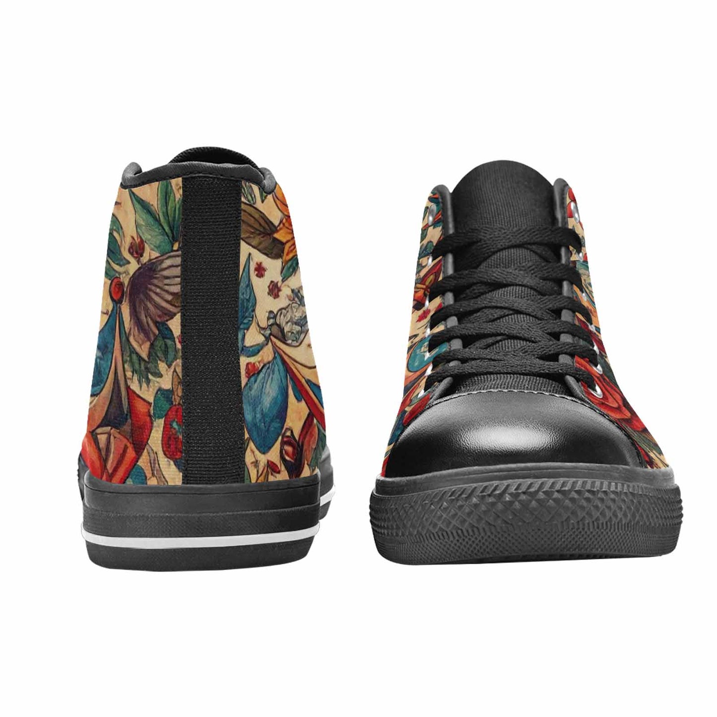 MEN'S Old School Tattoo High Top Canvas Aesthetic Sneakers
