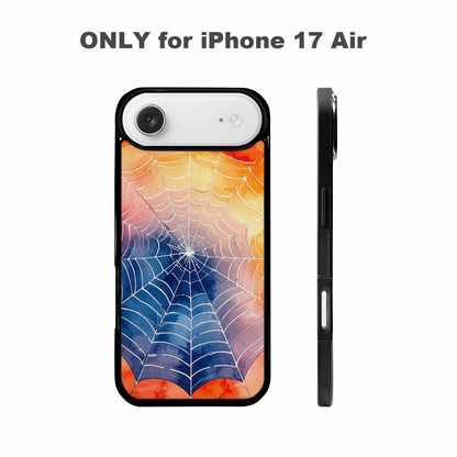 iPhone 17 Air Case — Glossy Southwestern Geometric Spider Original Art, Custom Printed Phone Case